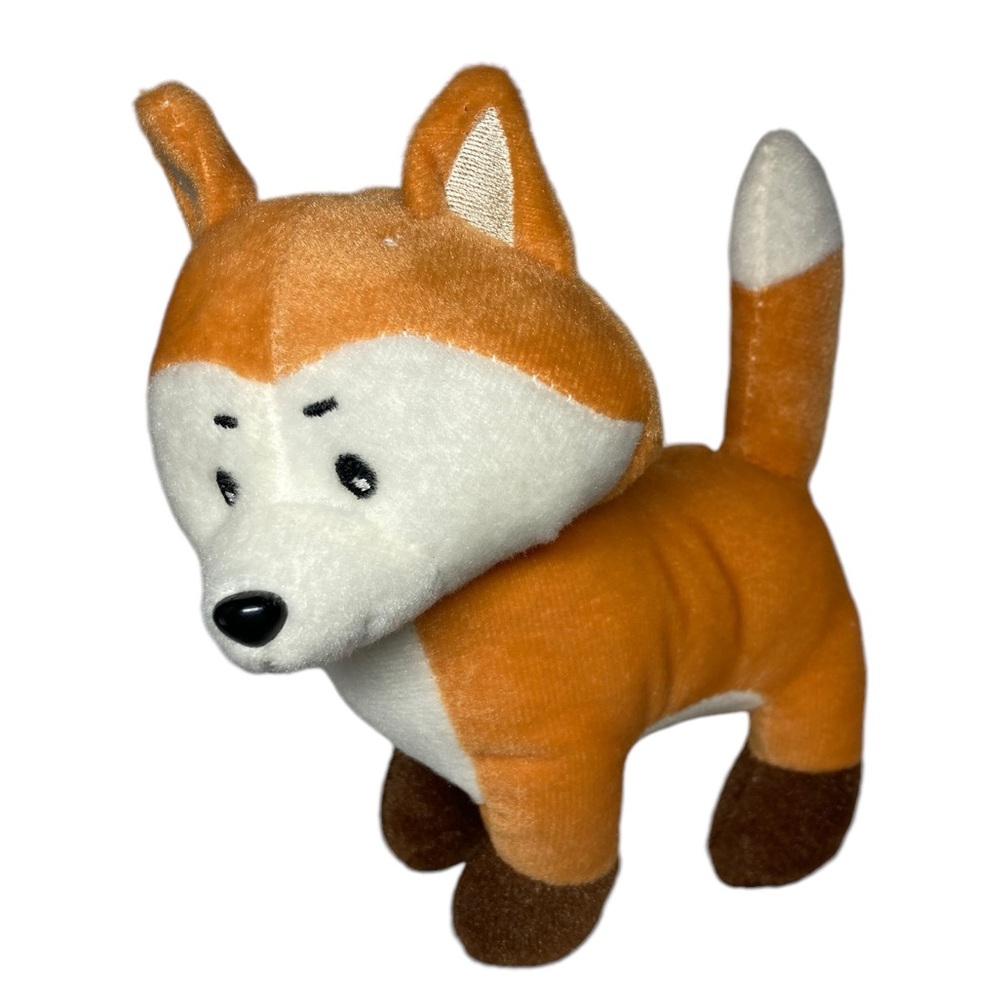 Hobby Lobby Woodland Fox 7" Plush Stuffed Animal Orange.